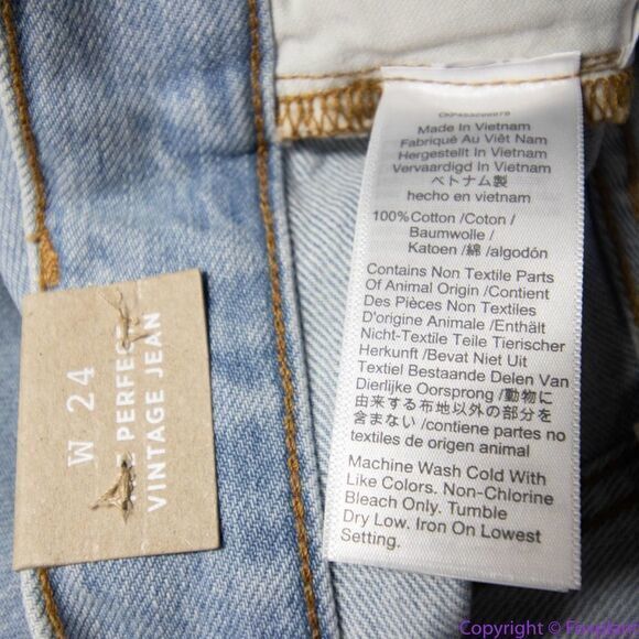 NEW Madewell The Perfect Vintage Jean in Fitzgerald Wash, 24 - Picture 15 of 16